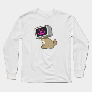 Annoying Happy Dog Long Sleeve T-Shirt